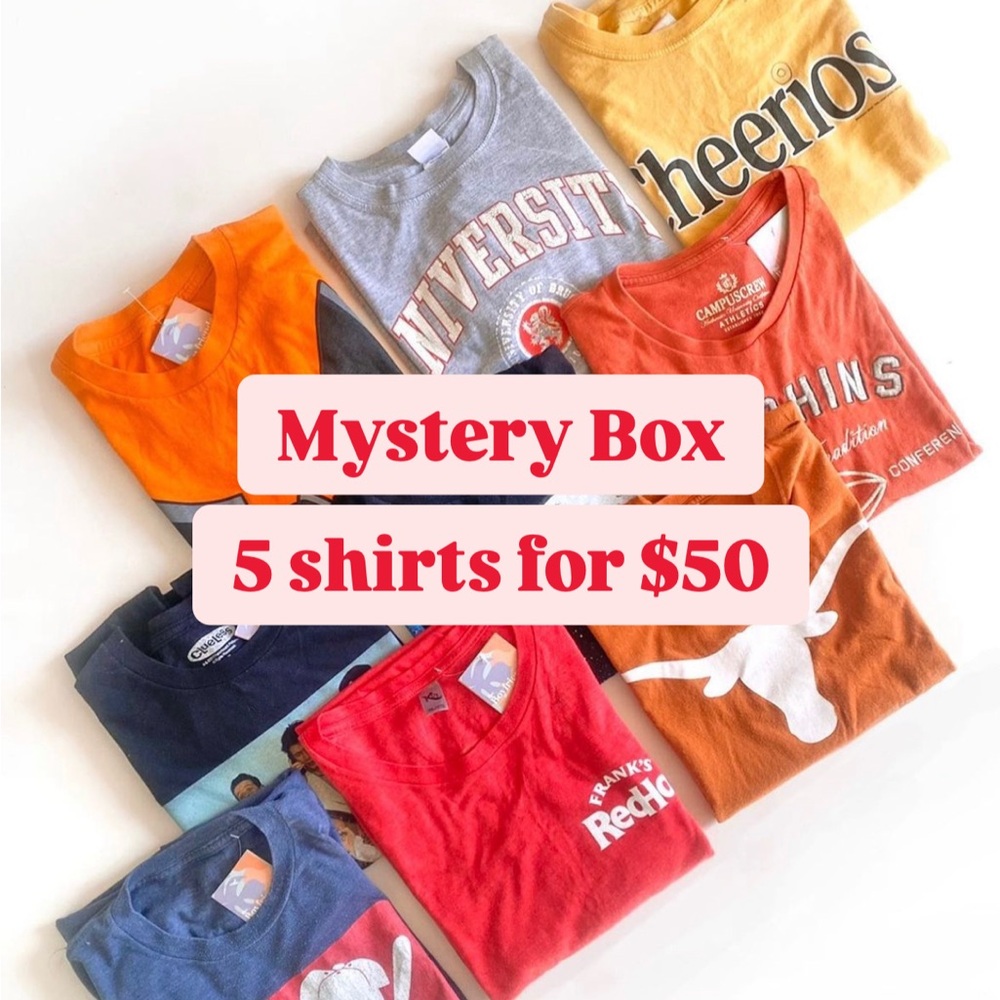 Mystery T-Shirt Box / Bundle / Bulk